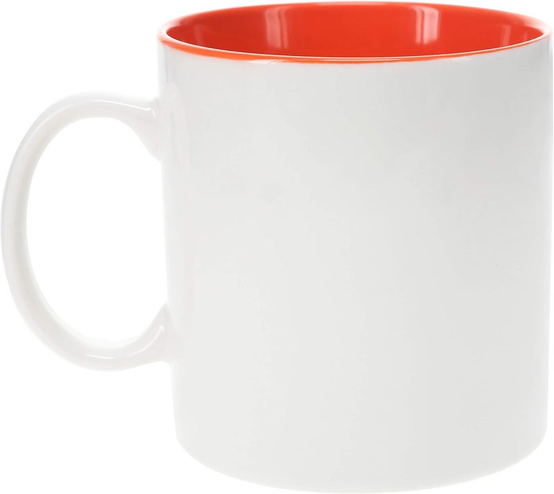 Pavilion Gift Company Pavilion Gift Company Chin My Friend Id Give You The Shirt Off My Back17oz Llama And Cat Humorous Bone China Coffee Cup Mug 17oz Red  - Image 4