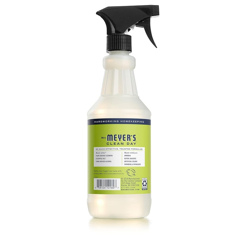 Mrs. Meyer's Clean Day Lemon Verbena Glass Cleaner - 24 Fl Oz for Indoor & Outdoor Use - Image 2
