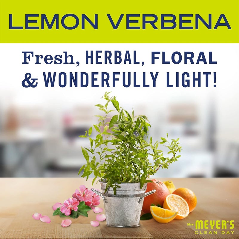 Mrs. Meyer's Clean Day Lemon Verbena Glass Cleaner - 24 Fl Oz for Indoor & Outdoor Use - Image 3