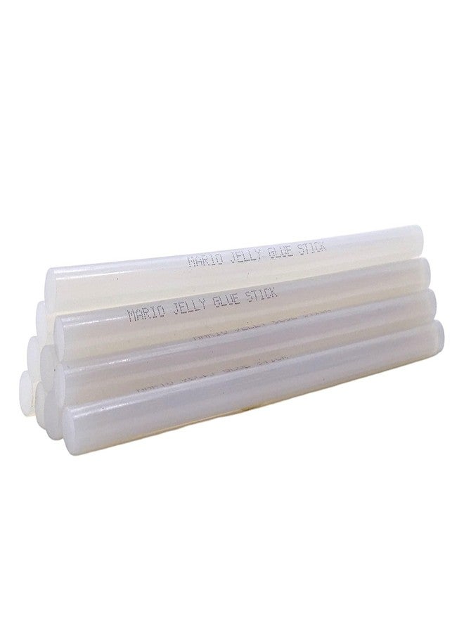 Mario Jelly Semi-Clear Hot Melt Glue Sticks, Strong Bonding for DIY, Art & Craft, and Professional Works, Length 220mm, Diameter 11mm, Pack of 20