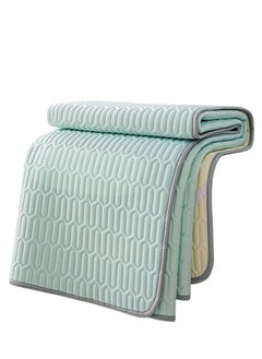 Anna 90x200cm Summer Foldable Air Conditioning Mat - Cool Silk Mattress with Latex Padding  - Image 1