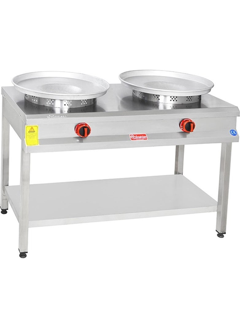 Himaksan Industrial Lpg Cylinder Double Leg Tantuni Stove 