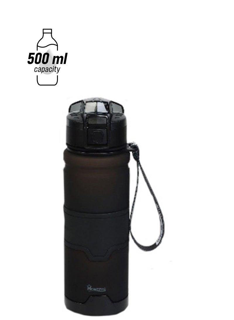 Home Pro Home Pro Tritan Sports Water Bottle 500Ml Black - Image 1