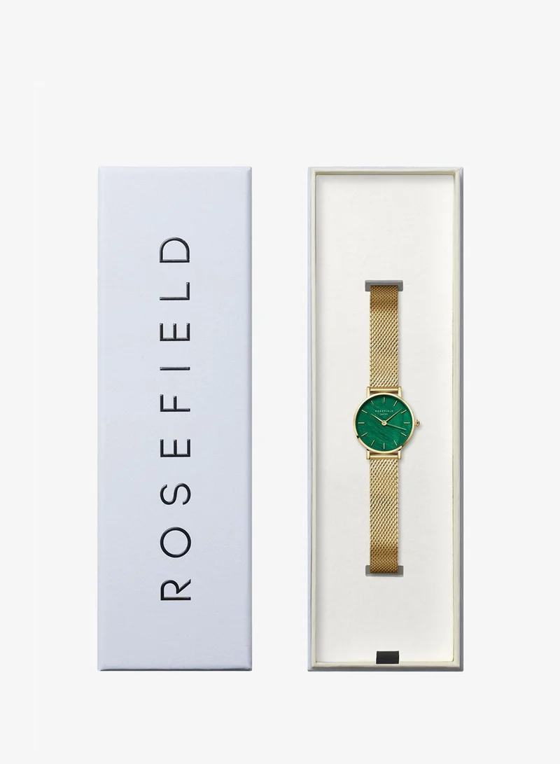Rosefield  Rosefield Small Edit Emerald Mesh Gold - SEEGMG-SE72 for Women | Best Price UAE