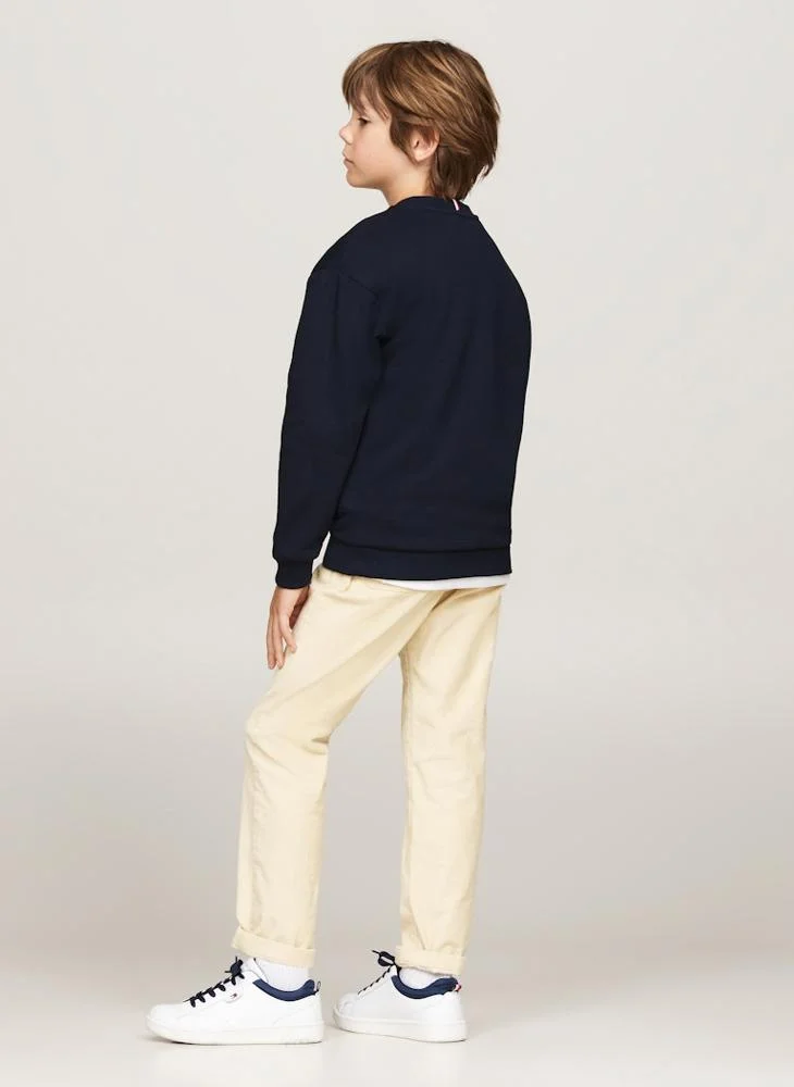 تومي هيلفيغر Youth Logo Sweatshirts