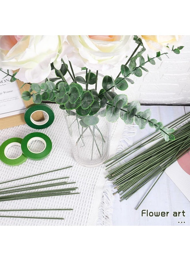 60 Pack Floral Stems Wire For Paper Flower 2 Gauge Flower Stems For Crochet Projects 16 Inch Artificial Green Crafts Wire Wreath Making Supplies For Flores Eterna Flower Diy - pzsku/Z896A23A99FB03F3B7B1AZ/45/_/1733730305/b28a8706-30c2-4780-ade8-17d5d8db7339