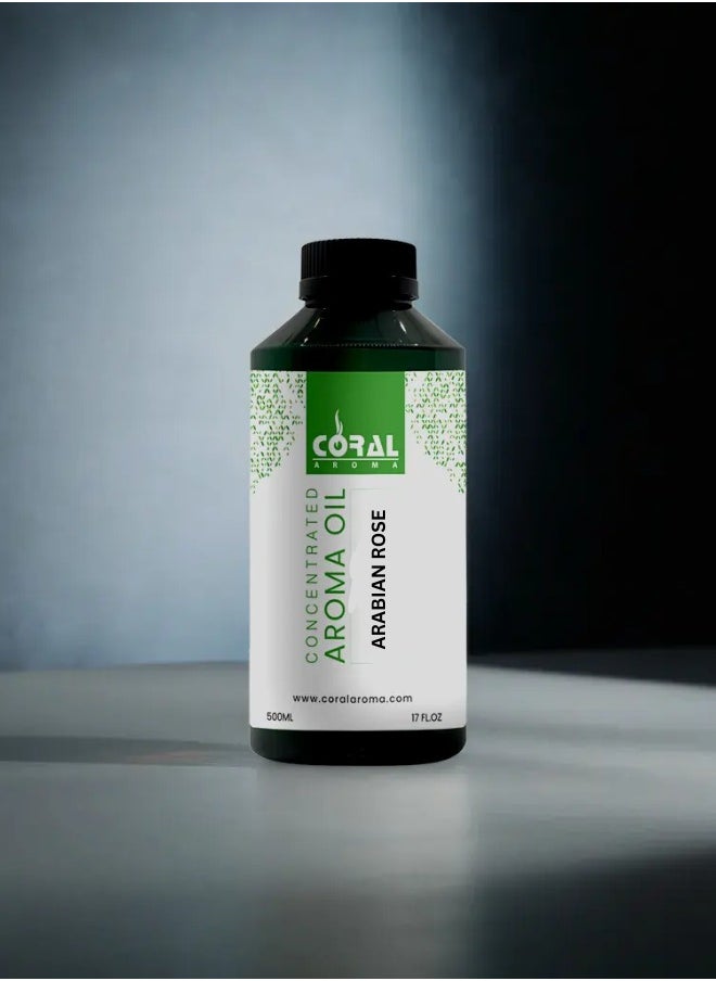 كورال أروما زيت عطري برائحة الورد العربي 500 مل  - Image 1