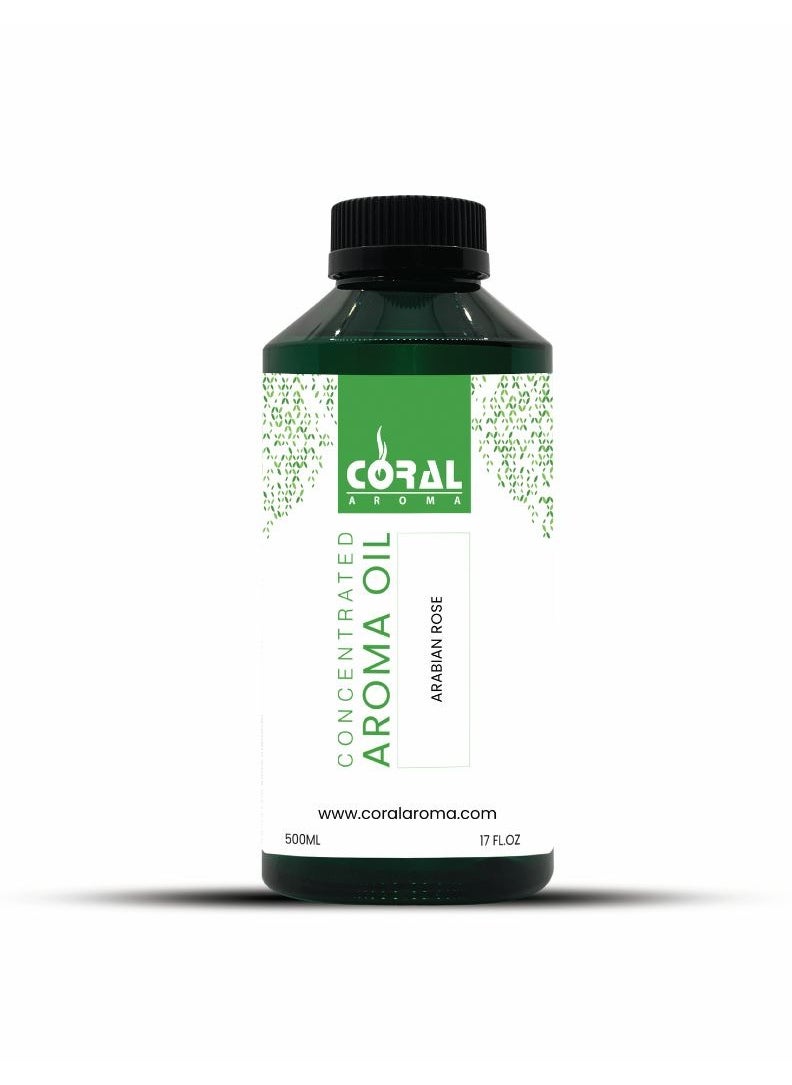 كورال أروما زيت عطري برائحة الورد العربي 500 مل  - Image 2