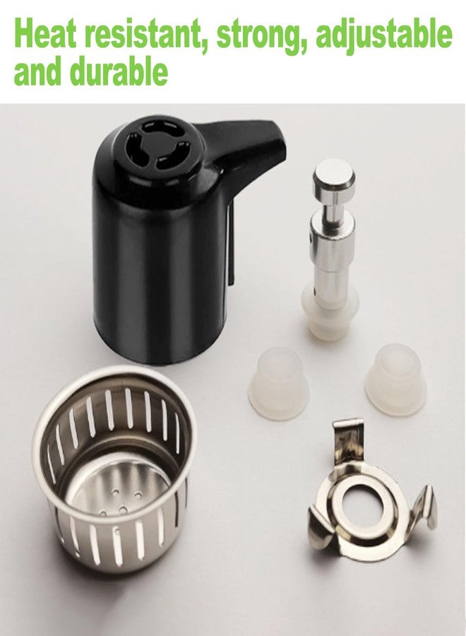 صمام تحرير البخار وصمام التعويم من سيروديمو، بديلان لصنابير الضغط العالمية مع أغطية سيليكون، متوافقان مع موديلات 3 و5 و6 و8 كوارت - ملحقات وقطع غيار طناجر الضغط - Image 5