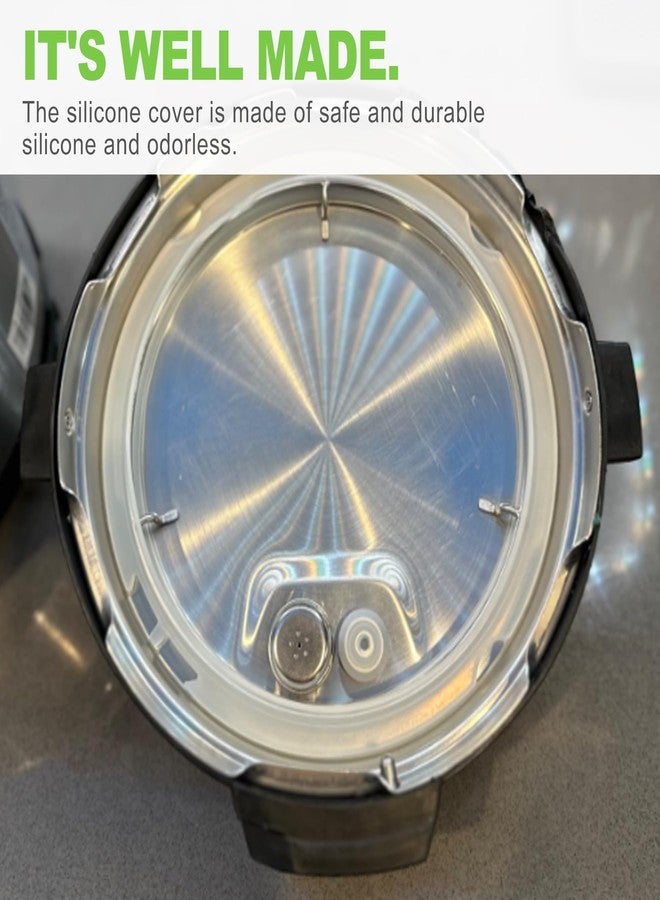 صمام تحرير البخار وصمام التعويم من سيروديمو، بديلان لصنابير الضغط العالمية مع أغطية سيليكون، متوافقان مع موديلات 3 و5 و6 و8 كوارت - ملحقات وقطع غيار طناجر الضغط - Image 4