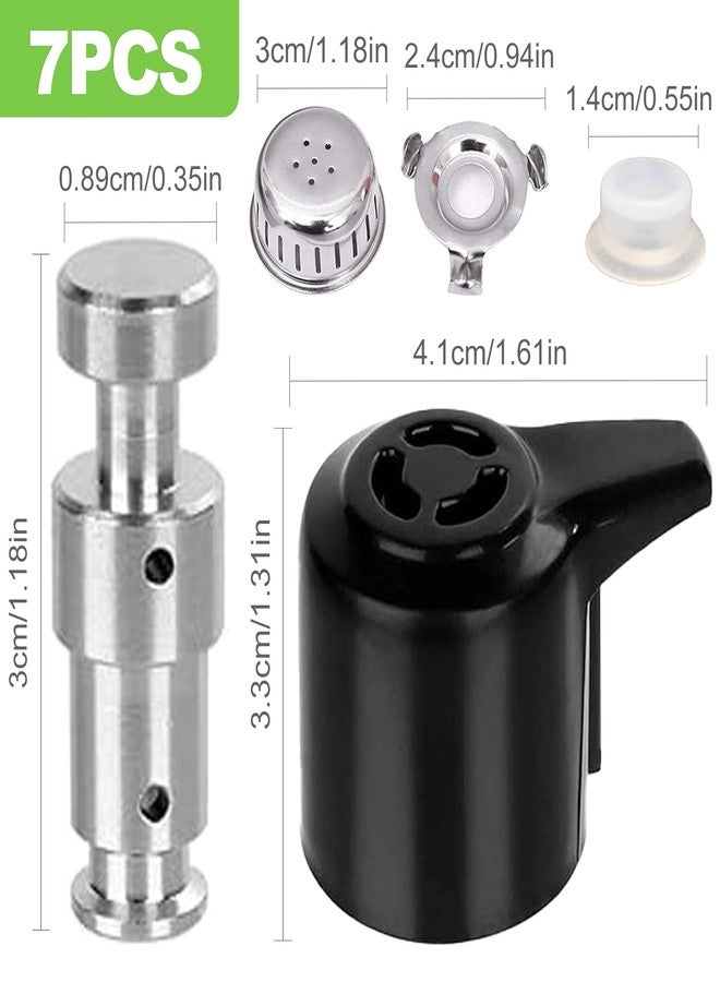 صمام تحرير البخار وصمام التعويم من سيروديمو، بديلان لصنابير الضغط العالمية مع أغطية سيليكون، متوافقان مع موديلات 3 و5 و6 و8 كوارت - ملحقات وقطع غيار طناجر الضغط - Image 2