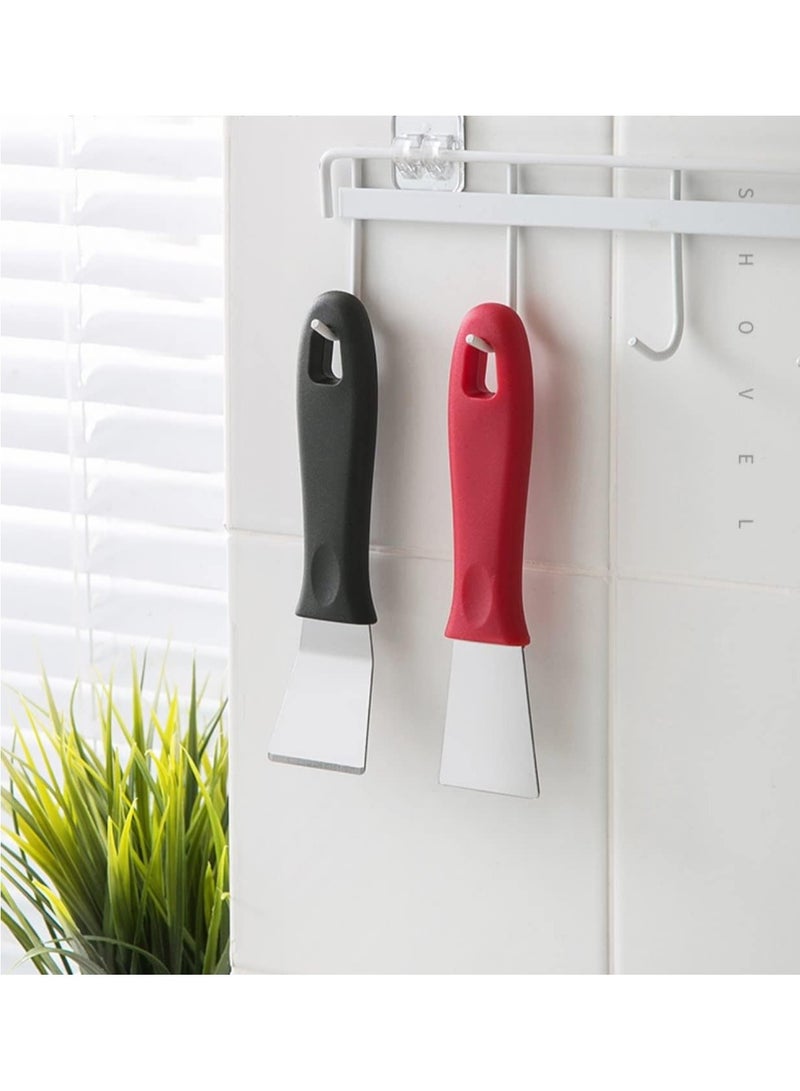 Rubik Kitchen Scrapper Shovel Pair, Stainless Steel Multi-function, Cleaning Knife For Hood Oil Ash Counter Floor Ice Defrost - Image 1