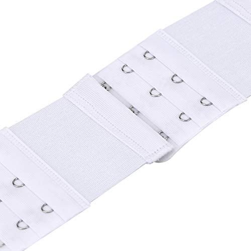 iminoo D Club iminoo 6 Pcs Women's Bra extenders 3 Hooks Elastic Bra Extension - Image 5