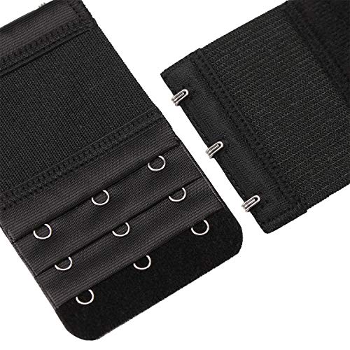 iminoo D Club iminoo 6 Pcs Women's Bra extenders 3 Hooks Elastic Bra Extension - Image 3