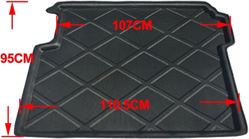 Wivplex Heavy-Duty Trunk Mat for BMW X3 F25 - Image 2