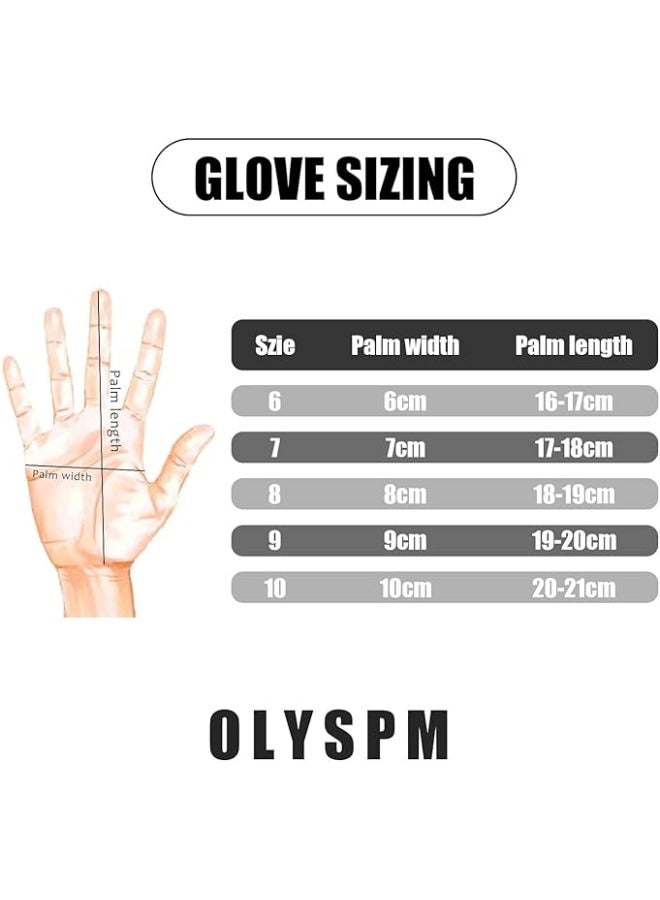 general Goalkeeper Gloves Children's Goalkeeper Gloves Men's with Super Grip Palms and Protection with Abrasion-Resistant, Non-Slip, Breathable, Suitable for Children and Adults - Image 2