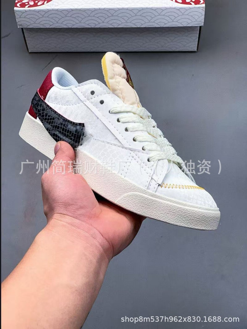 Putian Shoes Pure Original Pioneer Blazer 77 Year Of The Snake Limited Men'S And Women'S Fashion All-Match Low-Top Casual Sneaker - Image 4