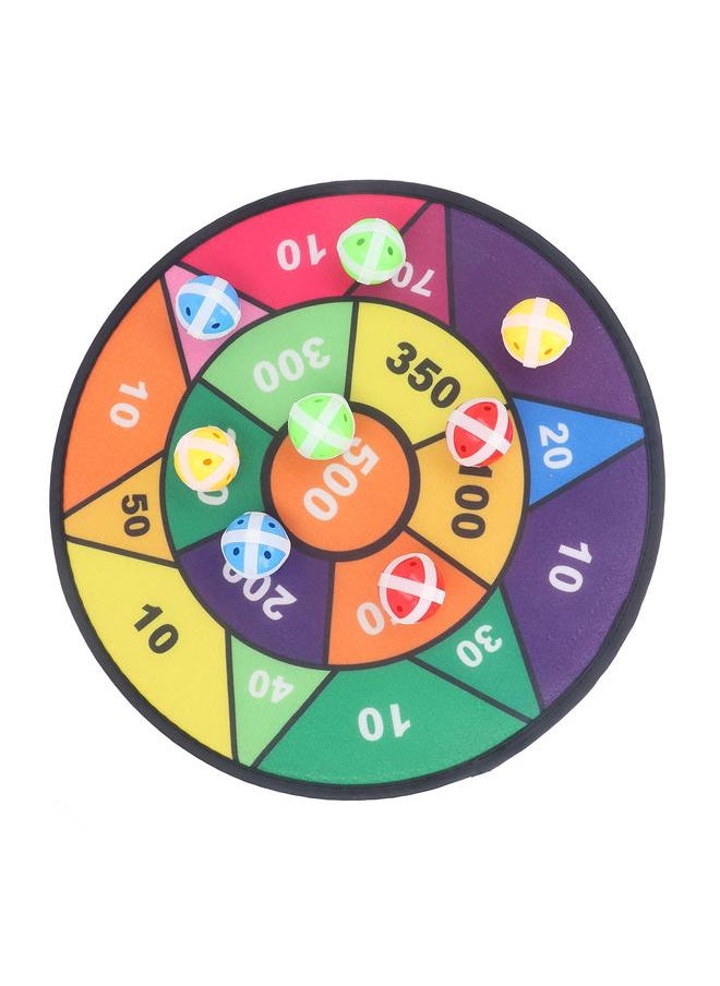 Thoraya - Kids Dart Board Game with 8 Stick Balls Number Dart Board Indoor Outdoor Sport Interactive Toy - Image 1