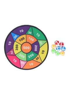 Thoraya Kids Dart Board Game with 8 Stick Balls Number Dart Board Indoor Outdoor Sport Interactive Toy  - Image 1