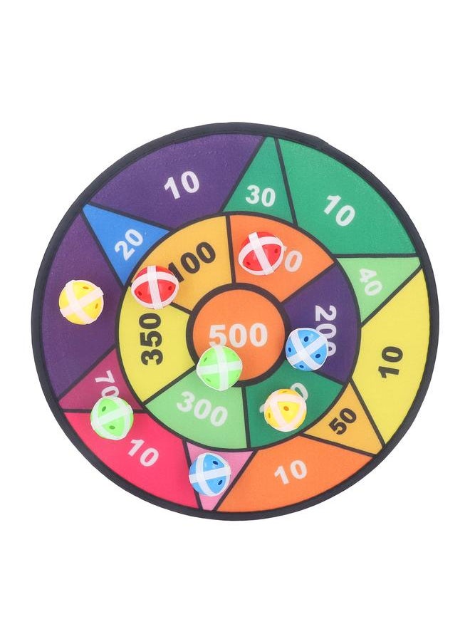Thoraya - Kids Dart Board Game with 8 Stick Balls Number Dart Board Indoor Outdoor Sport Interactive Toy - Image 1