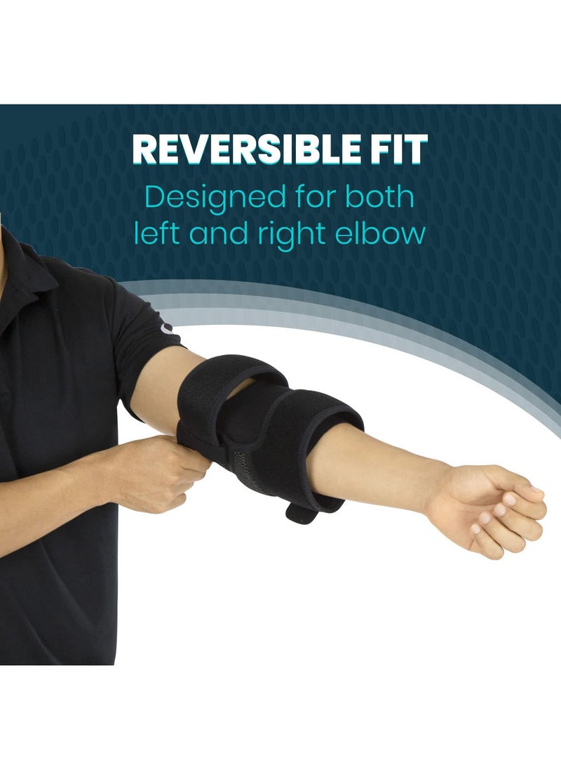 Sweet seven - Elbow Brace - Tennis Compression Sleeve for Golfers, Bursitis - Left or Right Arm - Tendonitis Support Strap for Golf, Men and Women - Epicondylitis and Sports Recovery - Image 1