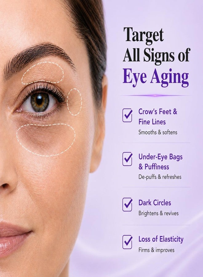 Veakoo Retinol Eye Cream, Anti-Aging Under Eye Care for Dark Circles & Puffiness - Image 5