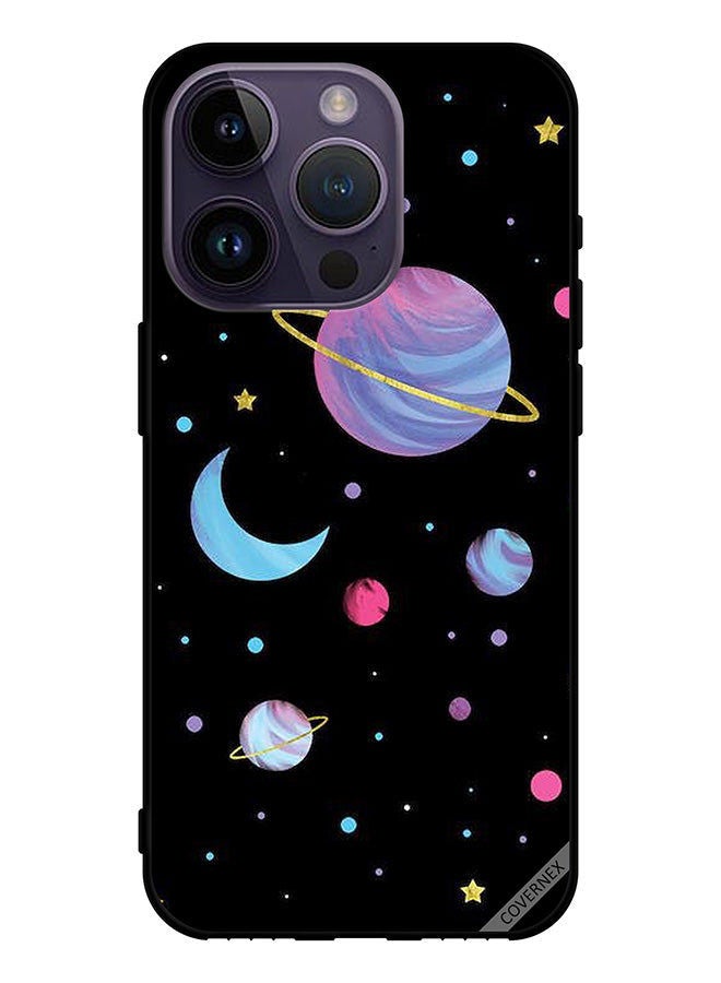 Covernex Protective Case Cover For Apple iPhone 14 Pro Planets Art - Image 1