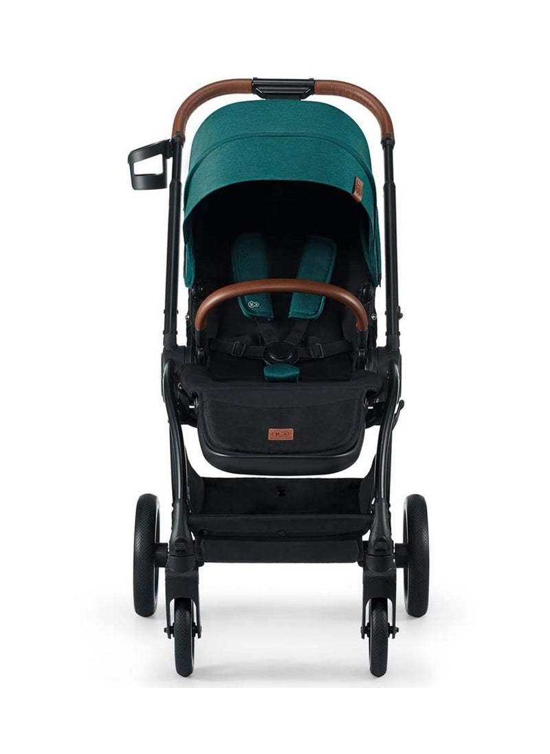 Kinderkraft - 2-in-1 Evolution Cocoon Pushchair - Green - Image 1