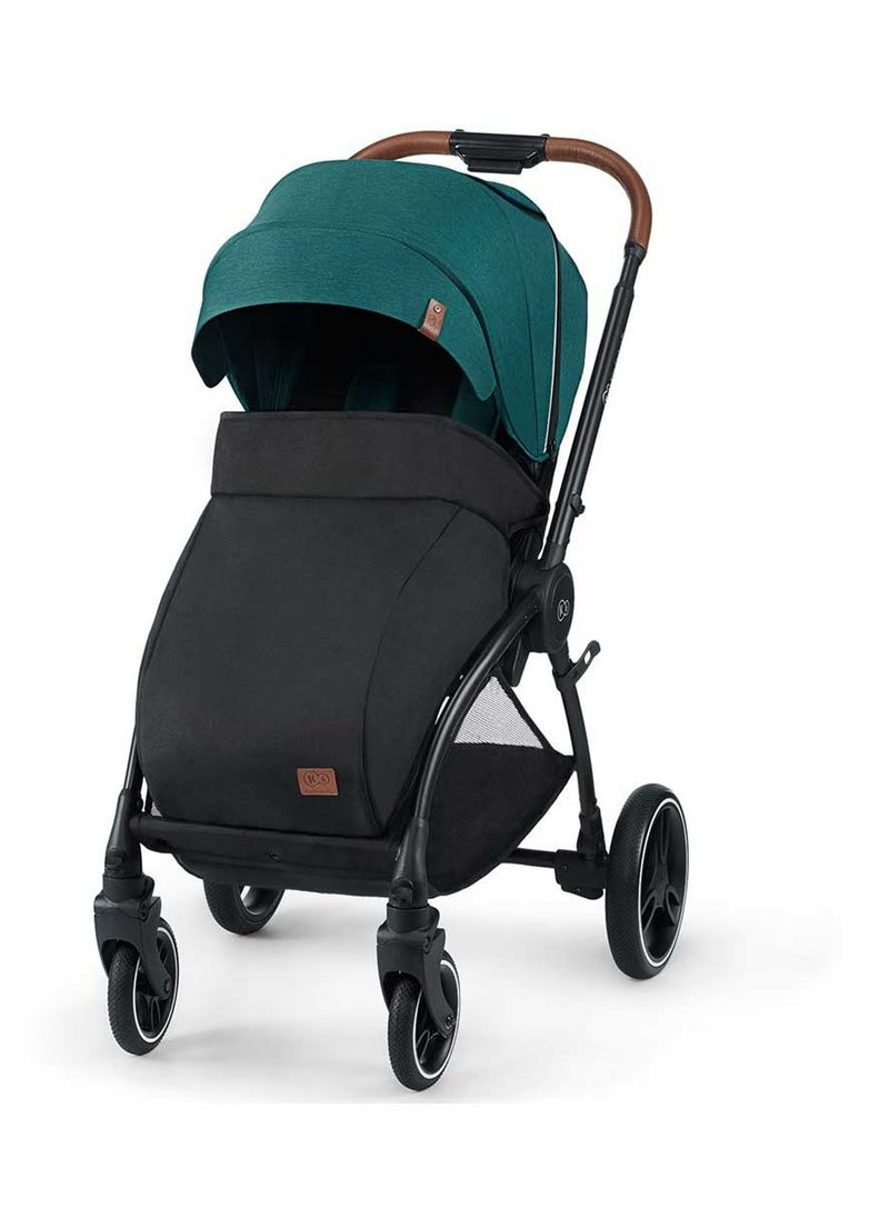 Kinderkraft - 2-in-1 Evolution Cocoon Pushchair - Green - Image 1