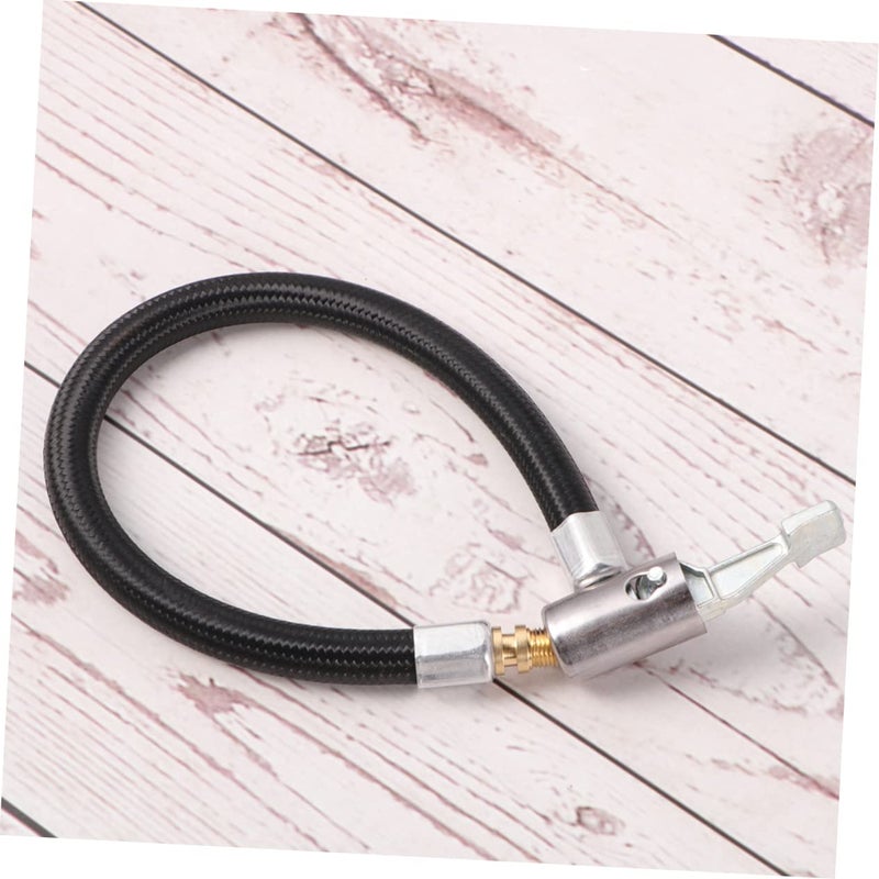 Locking Air Chuck with 20cm Extension Tube for Car Motorcycle Bike Tire Pumping - Image 4