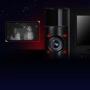 Transcend 64GB, Dual 2K+1080P Dash Cam Front and Rear Inside, 140 Wide-Angle, 2.4 Display, Built-in WiFi GPS,G-Sensor, Night Vision, Loop Recording, Parking Mode, ADAS, for Cars Taxi - TS-DP550B-64G - Image 2