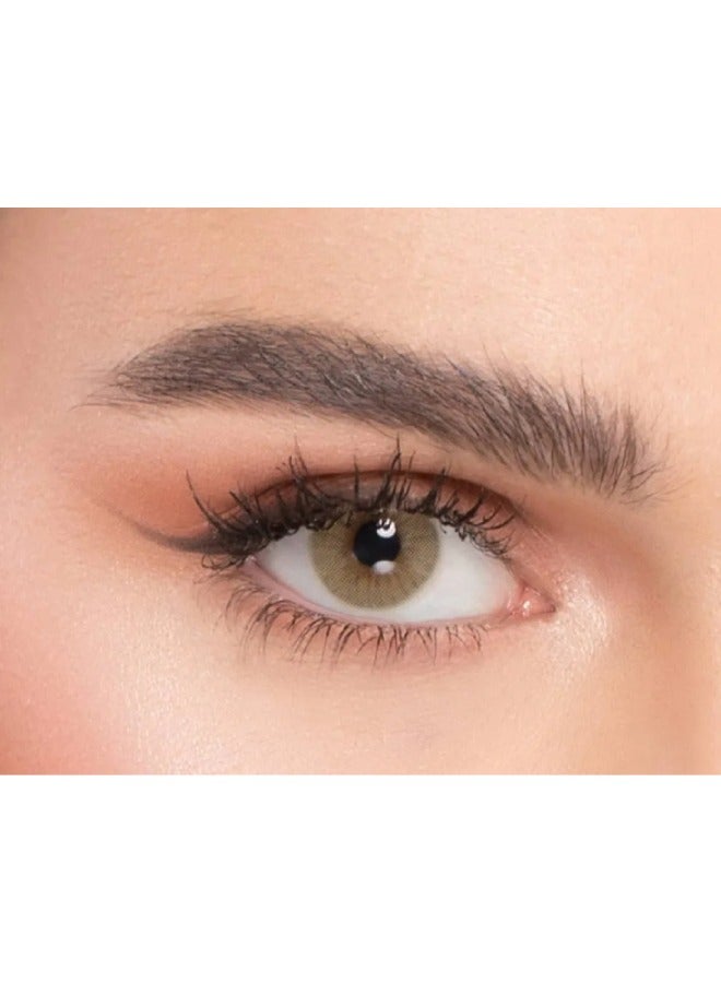 Naturel Core Jade Monthly Disposable Colored Contact Lenses Unisex Cosmetic Contact Lenses  - Image 1