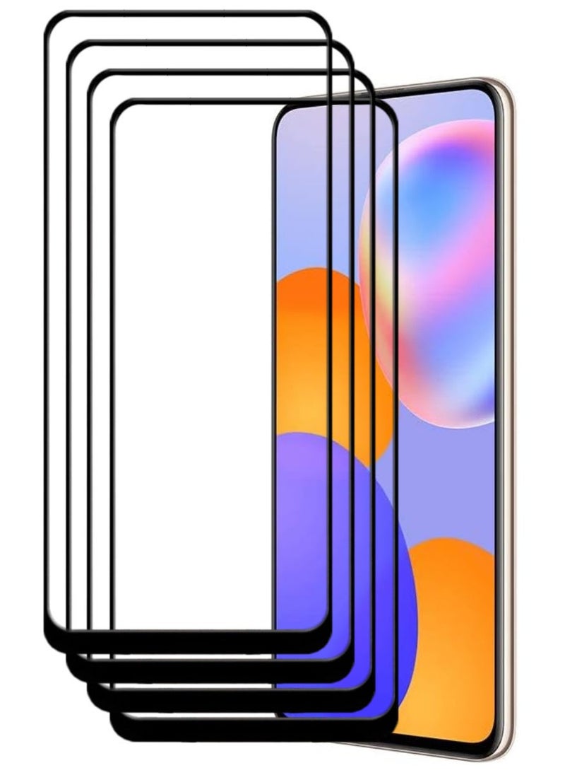ACLIX 4 Pieces Antistatic ESD Dustproof Premium Quality High Definition Tempered Glass Screen Protector Designed For Huawei Y9a - Image 1