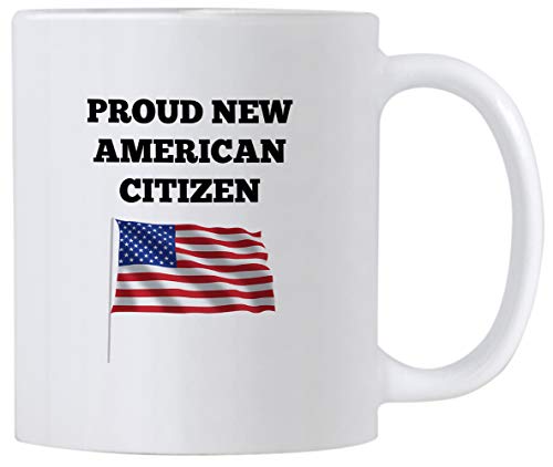 Casitika US American New Citizenship Gifts. 11 oz USA Flag Mug. Gift Idea For Proud Citizens. - Image 1