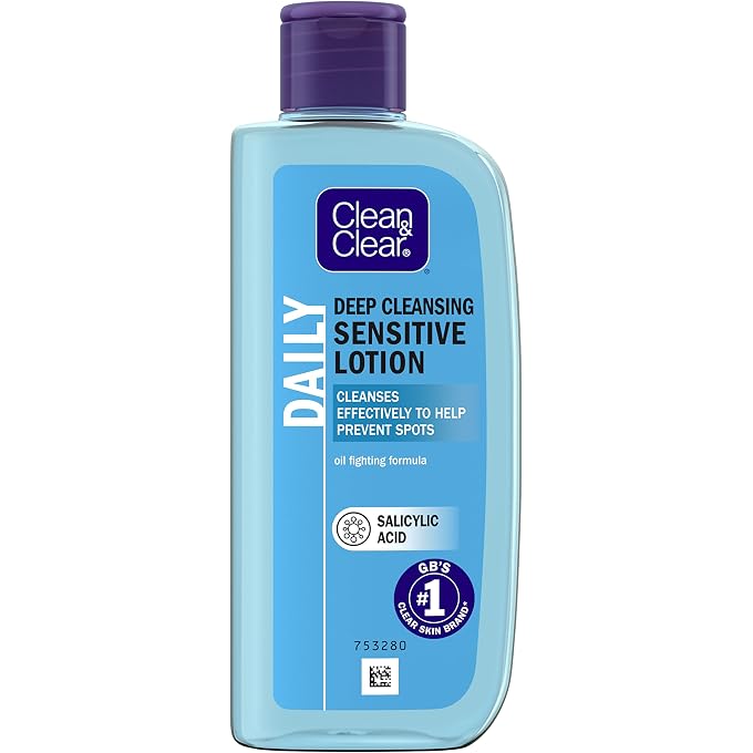 Clean & Clear Deep Cleansing Lotion - Sensitive (200ml) - Image 1