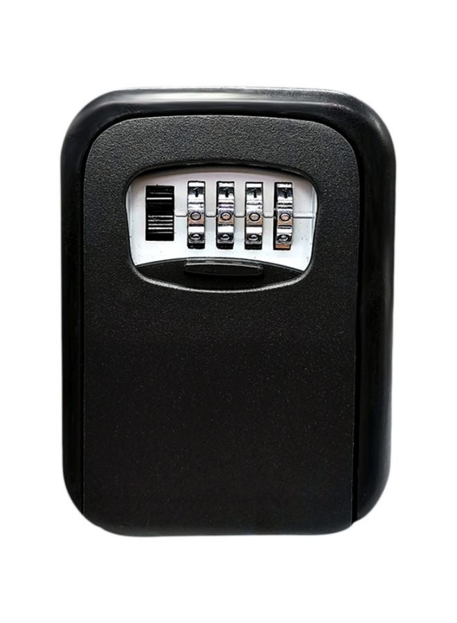 Wall Mounted Key Lock Box Black  - Image 1