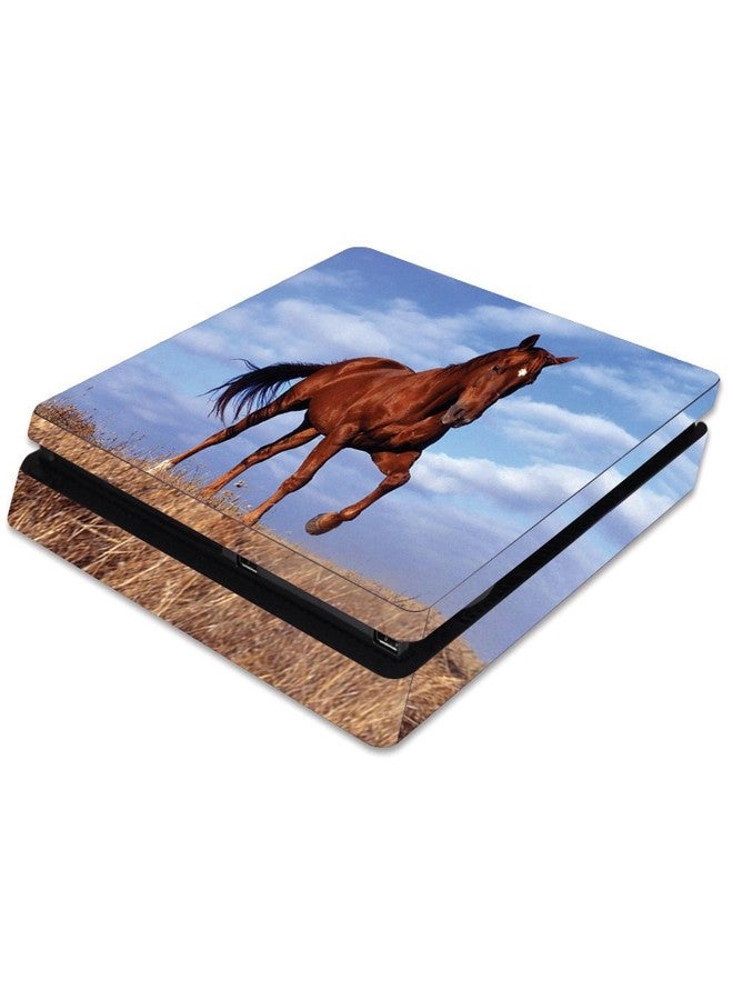MIGHTY SKINS MightySkins Skin Compatible with Sony PS4 Slim Console - Horse | Protective, Durable, and Unique Vinyl Decal wrap Cover | Easy to Apply, Remove, and Change Styles | Made in The USA - Image 2