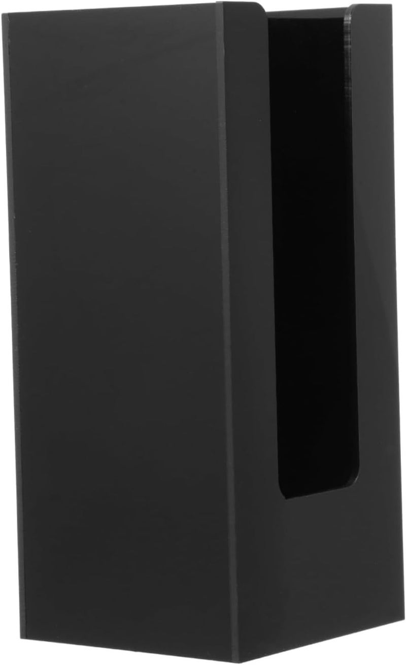 Black Disposable Paper Cup Dispenser Container For Organized Storage Easy Access - Image 1