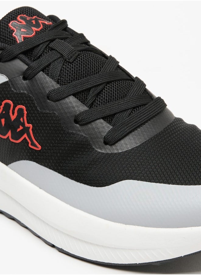 Kappa Men's Colourblock Walking Shoes with Lace-Up Closure  - Image 5