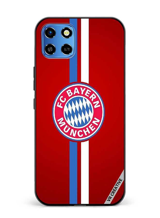 VR CREATIVE Protective Case Cover For Infinix Smart 6 HD Fc Bayern Munchen Logo Red Design Multicolour - Image 1