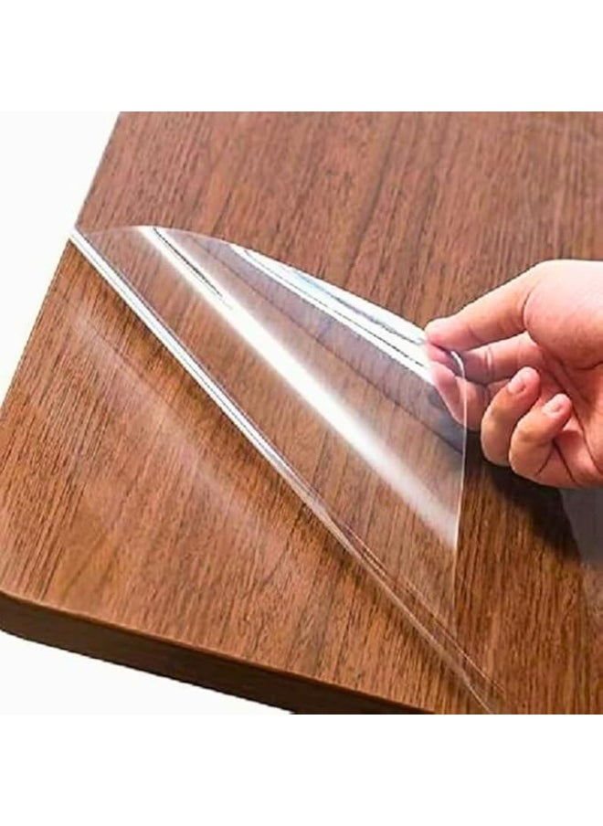 ماركة غير محددة واقي شفاف من تناثر الزيت 90 × 60 سم - يناسب الموقد أو السيراميك - يحمي أرفف مطبخك المصنوعة من الرخام والألومنيوم، غشاء فينيل قابل للإزالة، واقي حائط ذاتي اللصق، ورق جدران قابل للتقشير واللصق  - Image 2