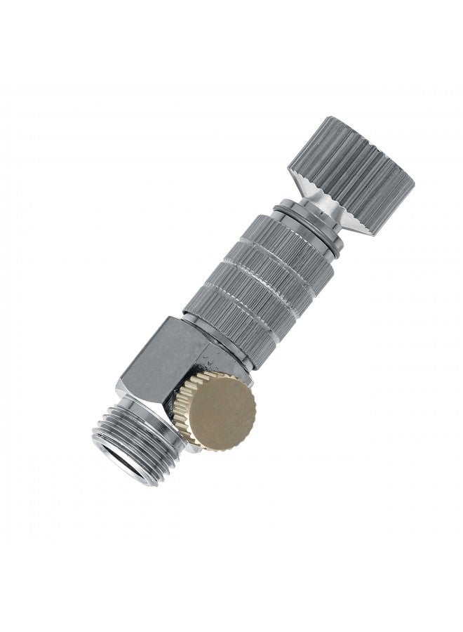 Master Airbrush Brand Airbrush Quick Release Disconnect Coupler & Plug with Airbrush Airflow Adjustment Control Valve 1/8 in. BSP Male and Female Connections - Image 1