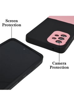 Houmt Samsung A72 Case Cover Soft Silicone Slim Protective Shockproof with Anti-Scratch Microfiber Cloth Lining Back Cover 360 Degree Protection  - Image 2