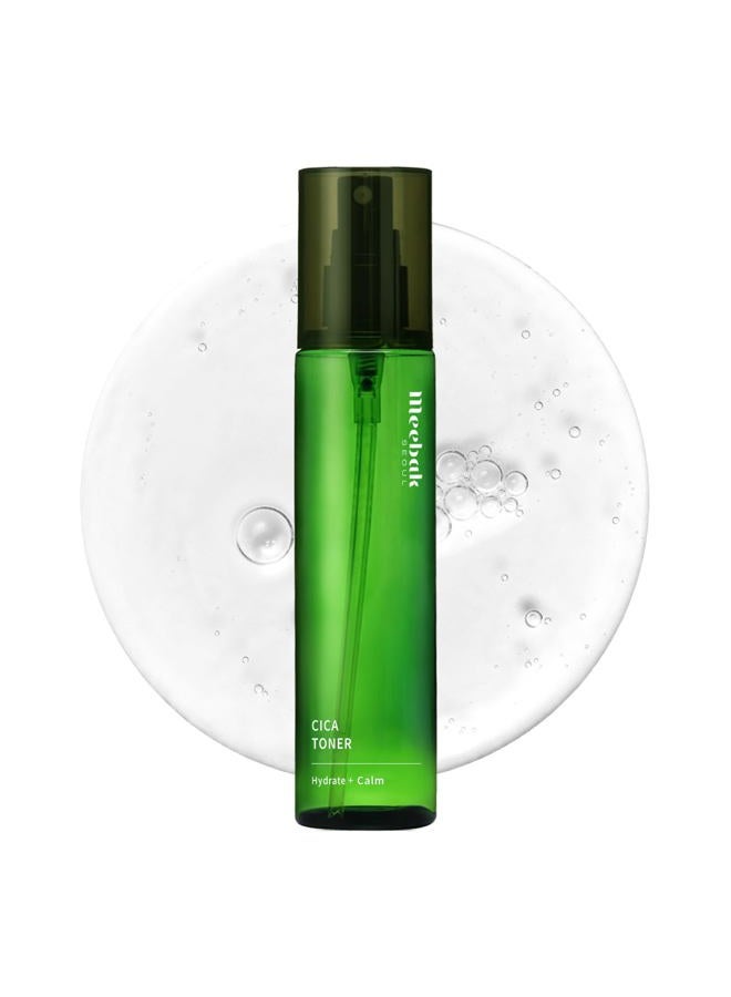 Meebak CICA Toner Spray | Korean Face Mist | Facial Spray with Centella Asiatica & Vitamin E | Soothing Face Toner for Sensitive, Oily, and Combination Skin | 4 fl oz - Image 1