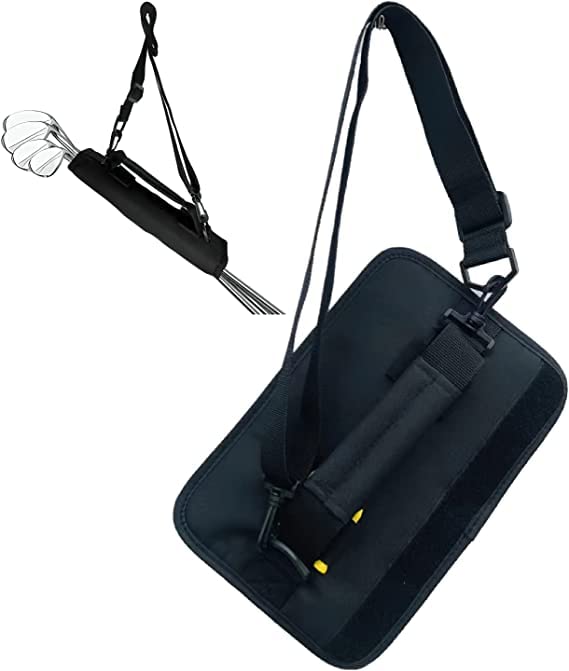 Golfoy Basics Lightweight Golf Club Driving Range Travel Carrier Bag, Shoulder Strap Carrier Clubs Holder Bag for Men & Women and Kids Golf Training Accessories - Image 1