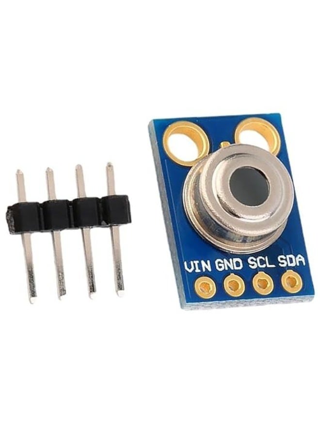 GY-906 MLX90614 وحدة استشعار درجة الحرارة بالأشعة تحت الحمراء بدون تلامس واجهة IIC مستشعر الأشعة تحت الحمراء متوافق مع ARDUINO