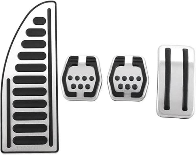 Wivplex Stainless Steel Pedal Pad Set for Focus Models - Image 2