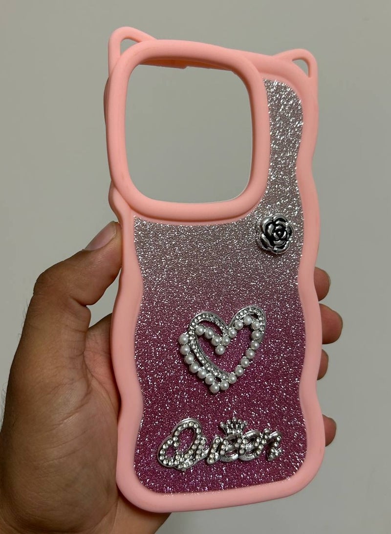 Queen Heart Back Cover Compatible with Realme Note 60  - Image 2