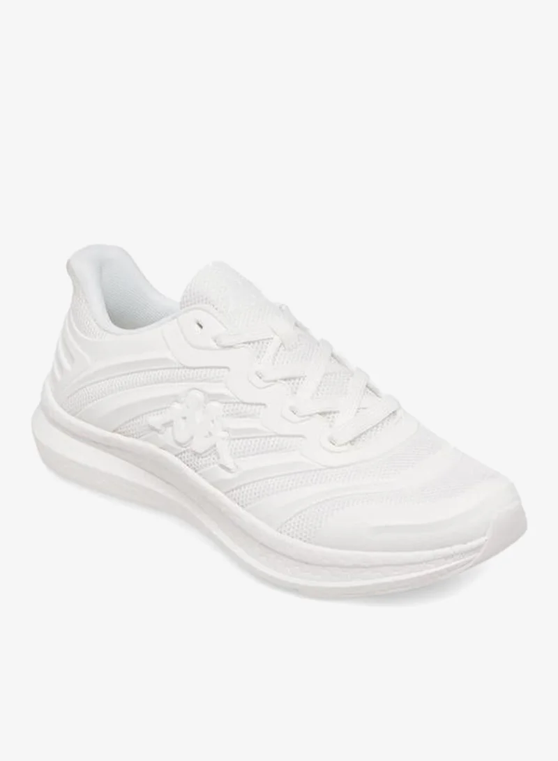 Kappa Men's Textured Lace-Up Sports Shoes with Pull Tab