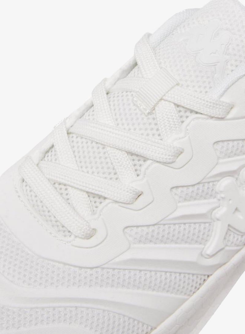 كابا أحذية رياضية رجالية برباط ونقش مع شريط سحب - Image 4